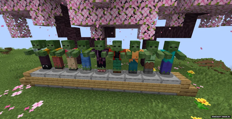 AL's Zombies Revamped — Minecraft resurs pak, rasm 2