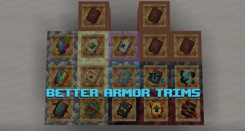Better Armor Trims — Minecraft resurs pak, rasm 1