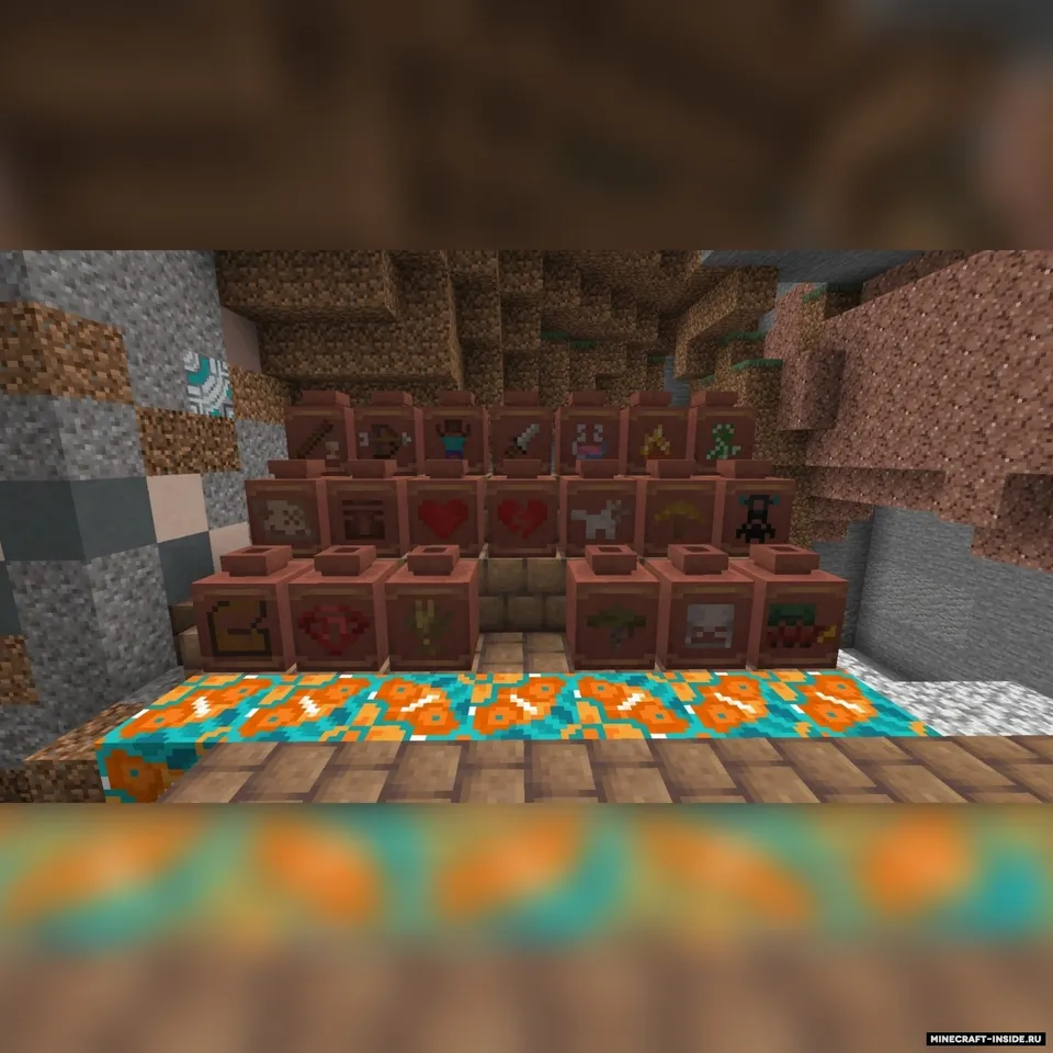 Colored ceramic shards & vases — Minecraft resurs pak, rasm 2