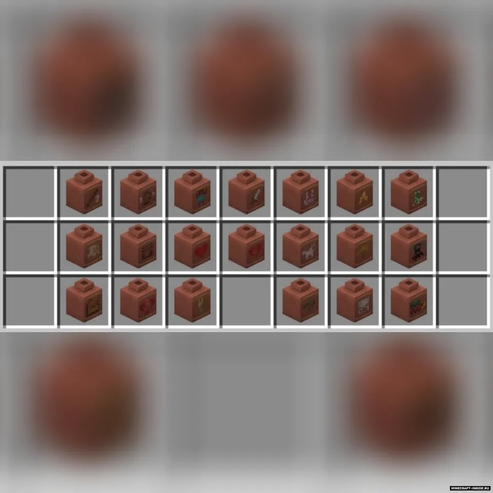 Colored ceramic shards & vases — Minecraft resurs pak, rasm 3