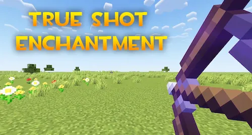 True Shot Enchantment — Minecraft mod, rasm 1
