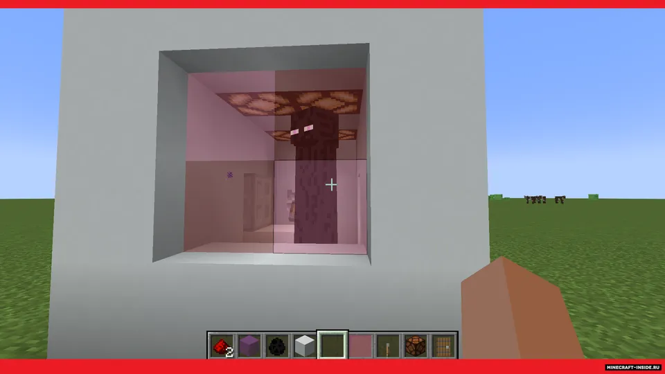 Shaffof oyna — Minecraft resurs pak, rasm 2
