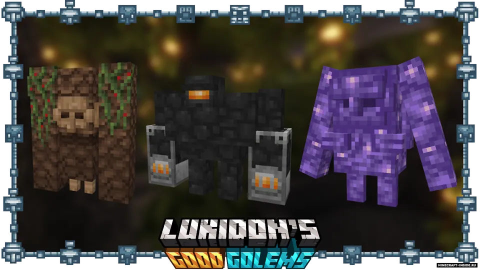 Golems Refreshed (Good Golems) — Minecraft resurs pak, rasm 3