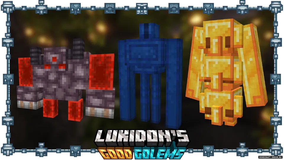 Golems Refreshed (Good Golems) — Minecraft resurs pak, rasm 4