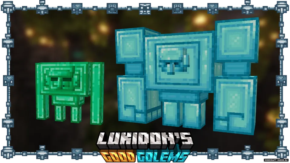 Golems Refreshed (Good Golems) — Minecraft resurs pak, rasm 5