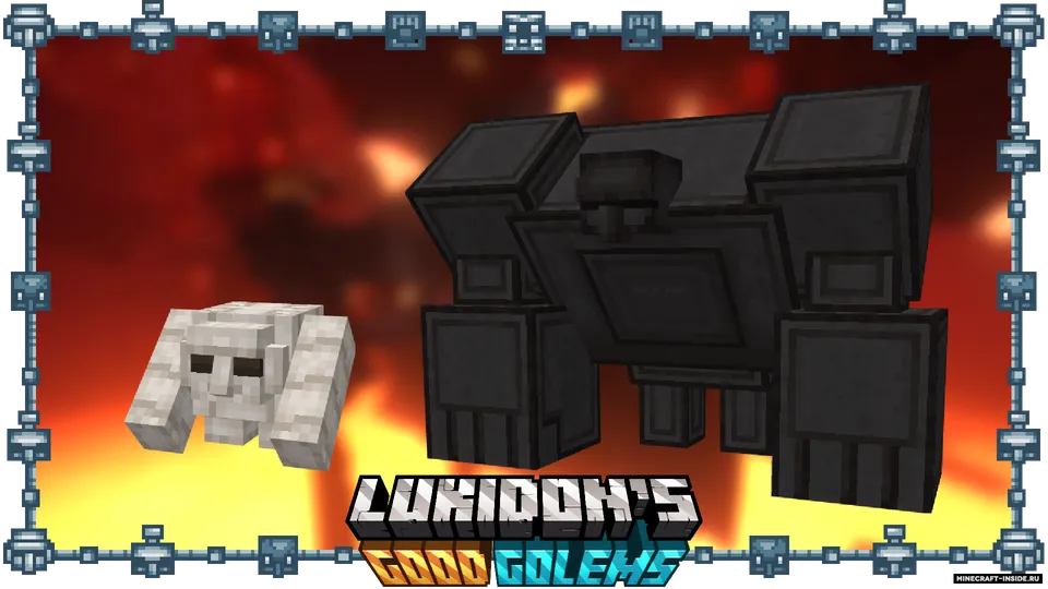 Golems Refreshed (Good Golems) — Minecraft resurs pak, rasm 6