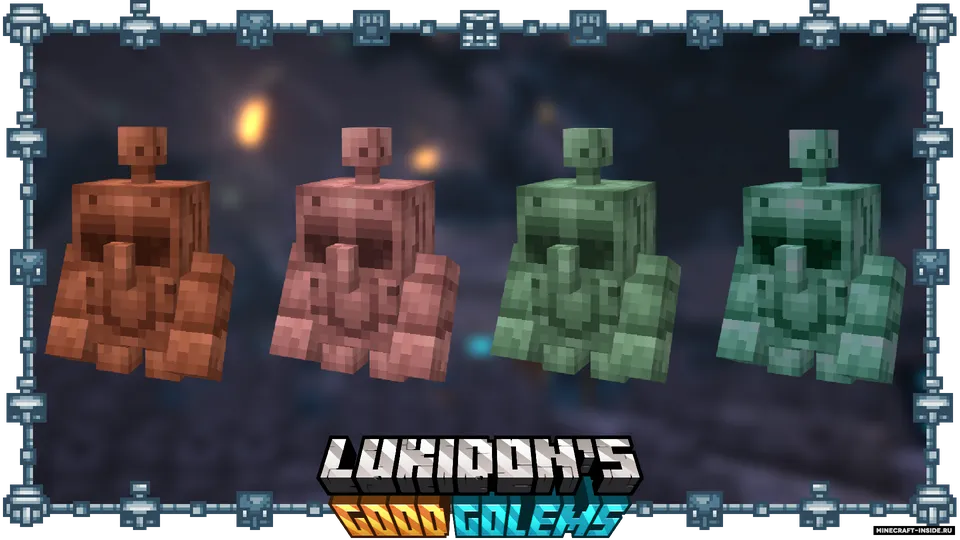 Golems Refreshed (Good Golems) — Minecraft resurs pak, rasm 7