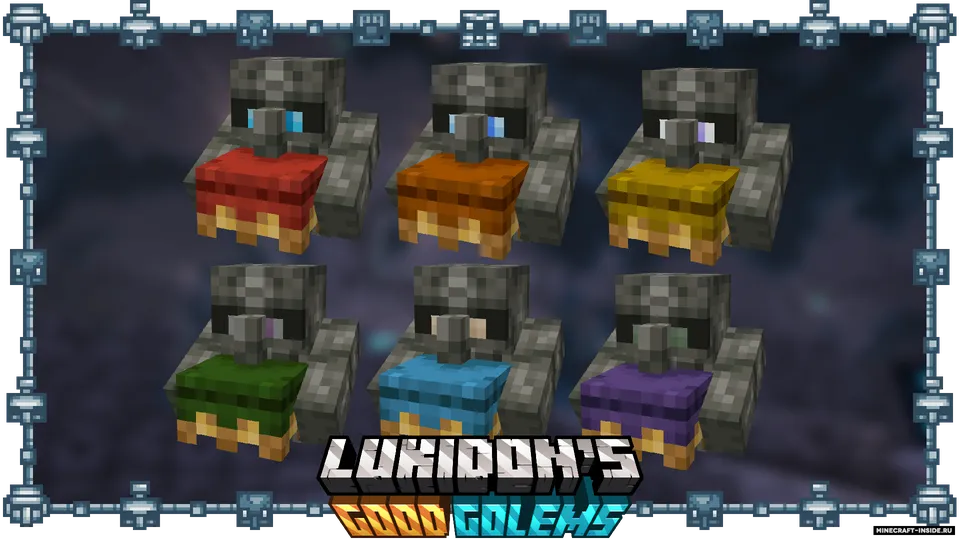 Golems Refreshed (Good Golems) — Minecraft resurs pak, rasm 8