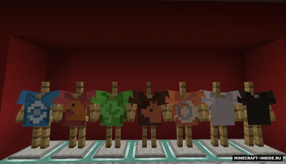 Voice of Time: Clothes guilds — Minecraft resurs pak, rasm 3