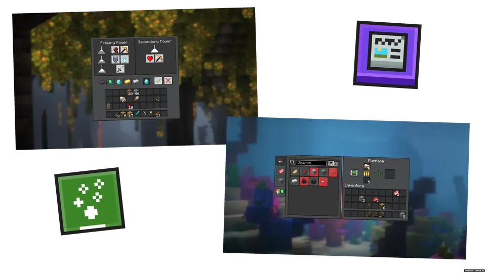 Ore UI's Style Interface — Minecraft resurs pak, rasm 2