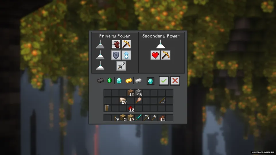 Ore UI's Style Interface — Minecraft resurs pak, rasm 4