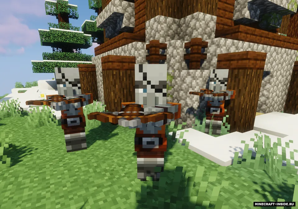 Personillagers — Minecraft resurs pak, rasm 8