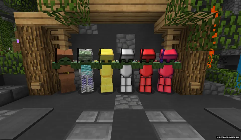 Barcha rangdagi resurspaklar — Minecraft resurs pak, rasm 6