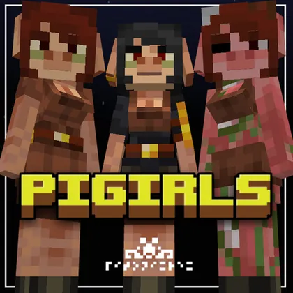 Pigirls — Minecraft resurs pak, rasm 1