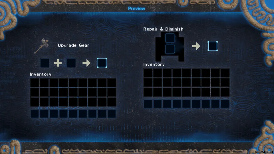 BOTW GUI — Minecraft resurs pak, rasm 3