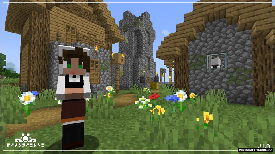 Villagirls — Minecraft resurs pak, rasm 4