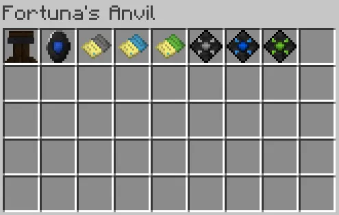 Fortuna's Anvil — Minecraft mod, rasm 3