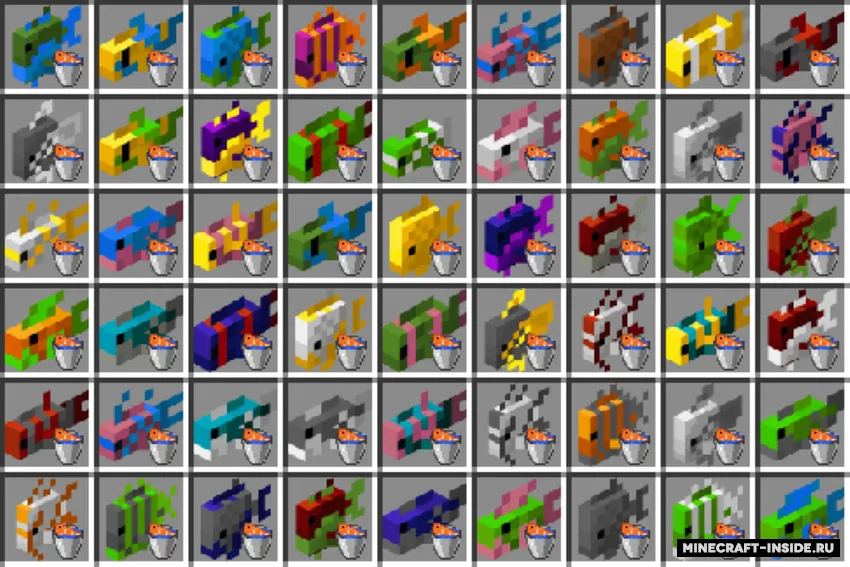 Colourful Tropical Fish — Minecraft resurs pak, rasm 2