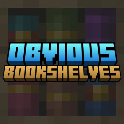 Obvious Bookshelves — Minecraft mod, rasm 1