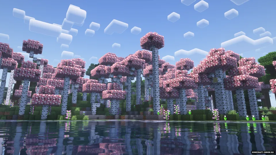 Sakura — Minecraft resurs pak, rasm 2
