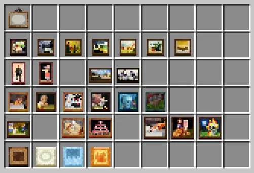 Visual Painting Items — Minecraft resurs pak, rasm 2