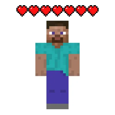 Health Indicator — Minecraft mod, rasm 1