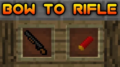 Bow to Rifle — Minecraft resurs pak, rasm 1