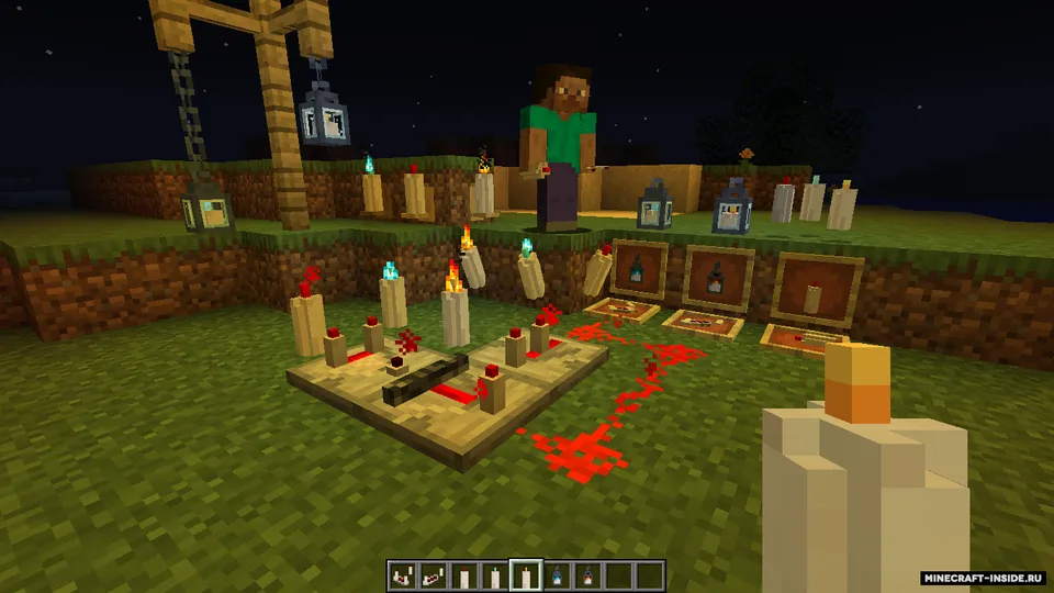 Torch-Candle — Minecraft resurs pak, rasm 2