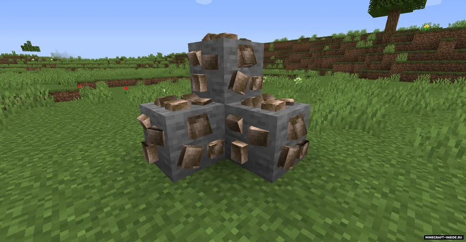 3D ore — Minecraft resurs pak, rasm 7