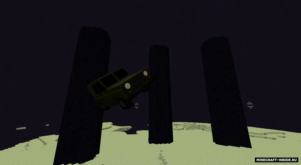 UAZ'dagi erkaklar — Minecraft resurs pak, rasm 2