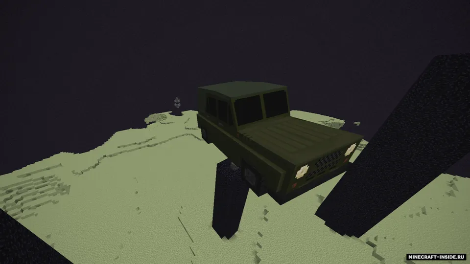 UAZ'dagi erkaklar — Minecraft resurs pak, rasm 4