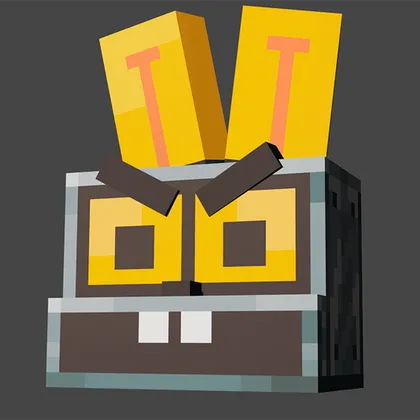 Warden to robot hare — Minecraft resurs pak, rasm 1