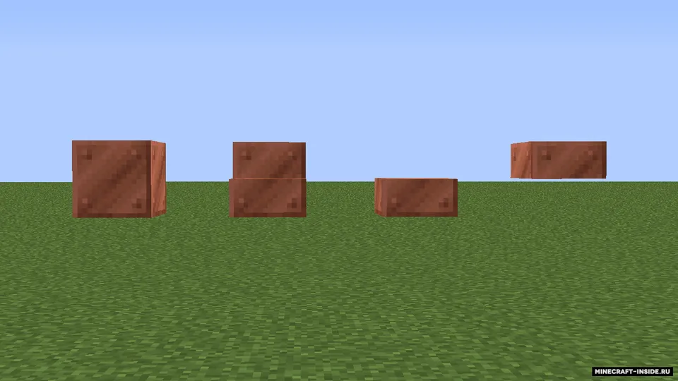 Granite to copper — Minecraft resurs pak, rasm 4