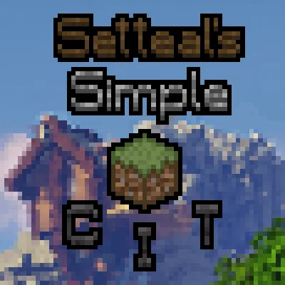 Setteal's Simple CIT — Minecraft resurs pak, rasm 1