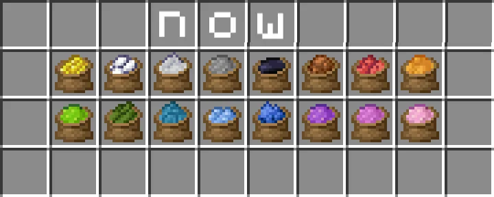 Dye In Bag — Minecraft resurs pak, rasm 3