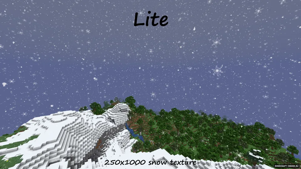 Fancy Weather — Minecraft resurs pak, rasm 5