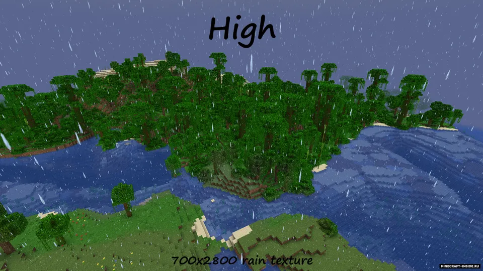 Fancy Weather — Minecraft resurs pak, rasm 7