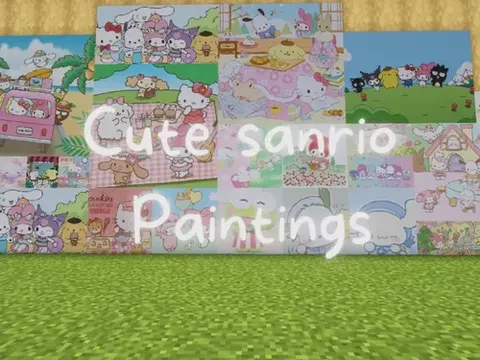 Cute Sanrio Paintings
