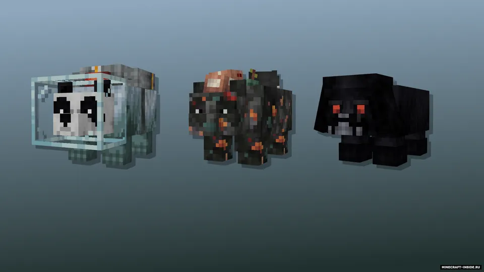 Puffier Pandas — Minecraft resurs pak, rasm 8