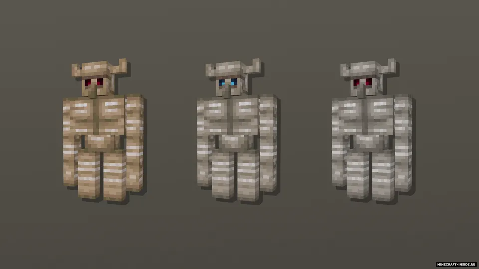 Golems Galore — Minecraft resurs pak, rasm 2