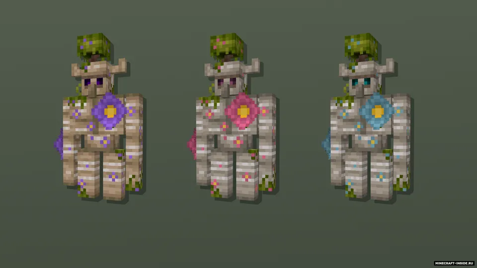 Golems Galore — Minecraft resurs pak, rasm 3