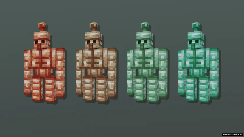 Golems Galore — Minecraft resurs pak, rasm 5