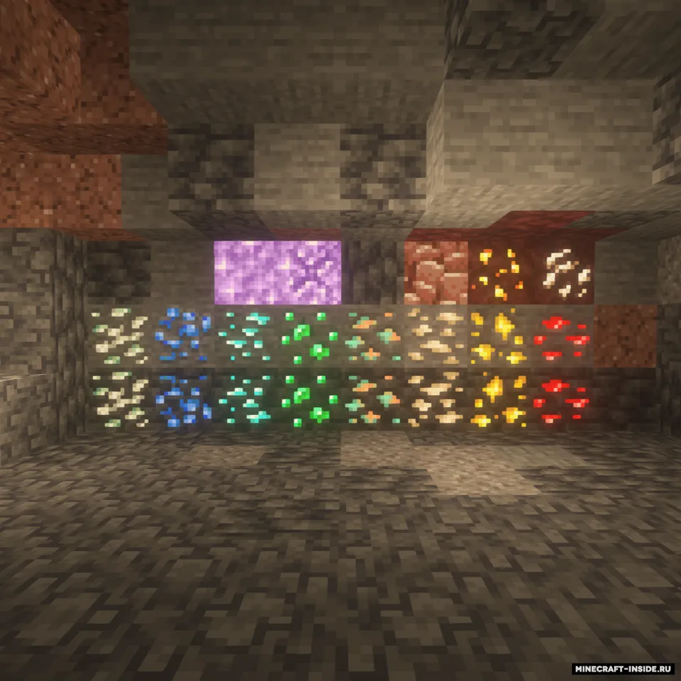 All Glowing + — Minecraft resurs pak, rasm 2