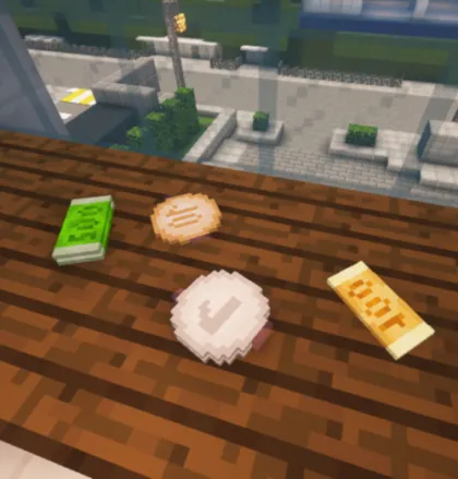 Pixel Money — Minecraft resurs pak, rasm 1