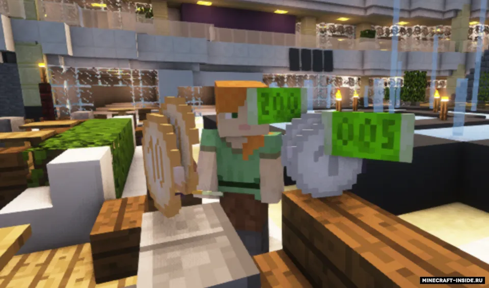 Pixel Money — Minecraft resurs pak, rasm 3