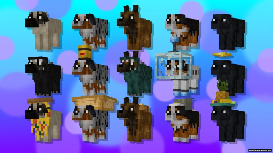 Party Pups — Minecraft resurs pak, rasm 3