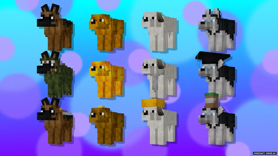 Party Pups — Minecraft resurs pak, rasm 4
