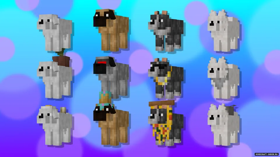 Party Pups — Minecraft resurs pak, rasm 5