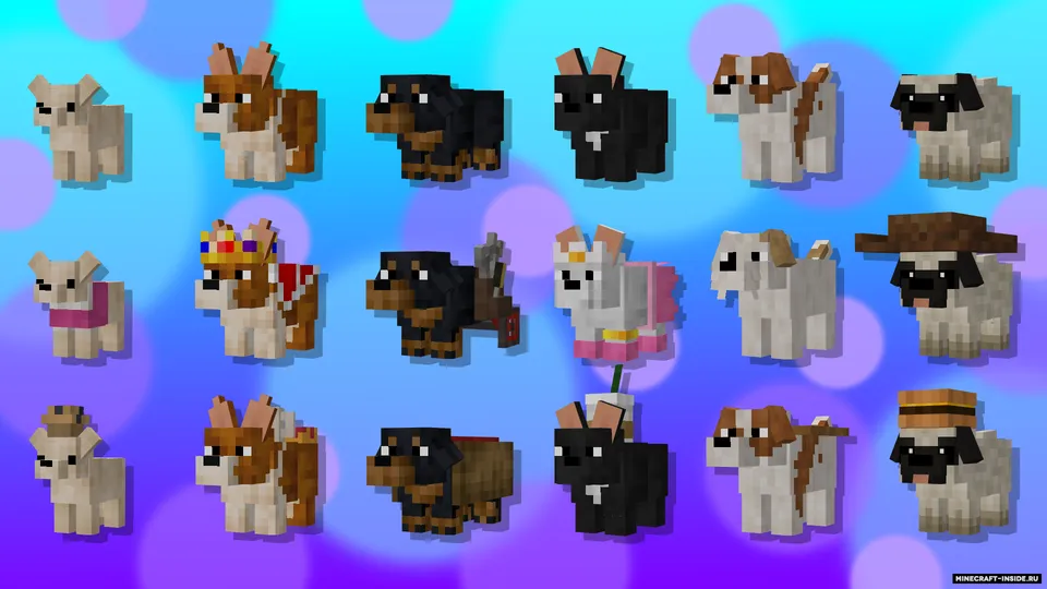 Party Pups — Minecraft resurs pak, rasm 7