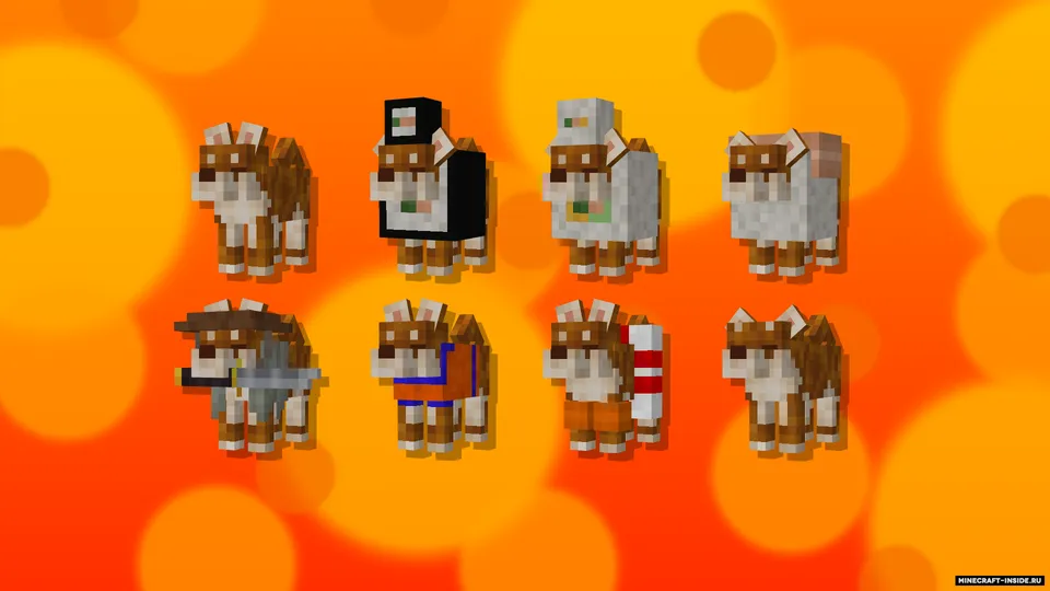 Party Pups — Minecraft resurs pak, rasm 8